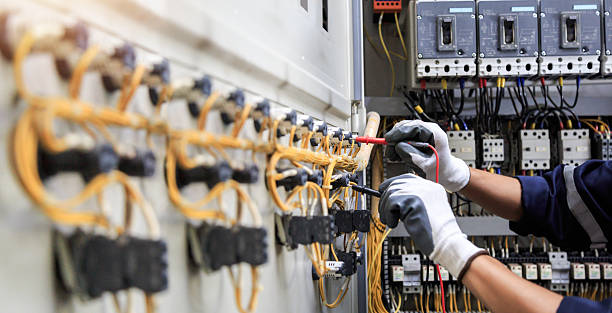 Professional Electrician technician working in Sunman, IN